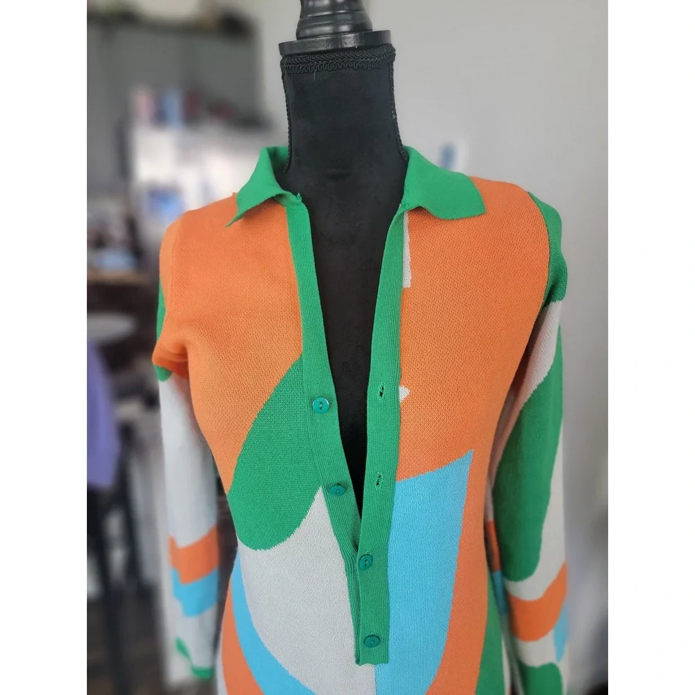 Kaylee Kollection ColorBlock‎ Knit Romper - Picture 2 of 7